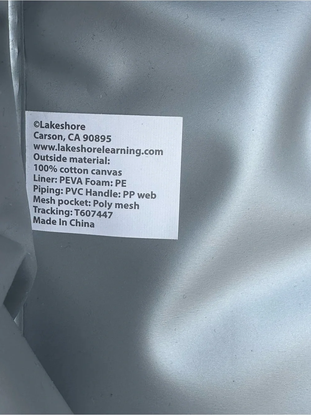 New•Lakeshore Learning Teacher Stuff Lunch Bag.